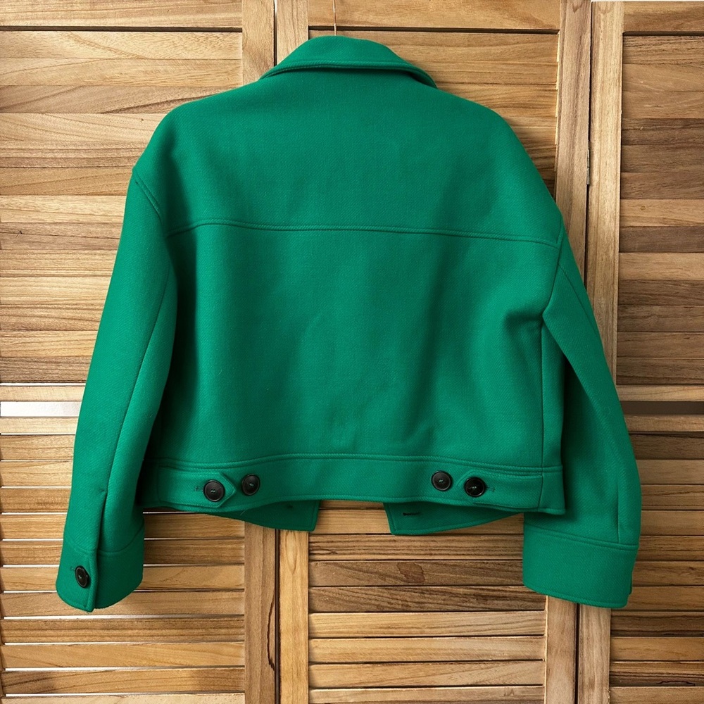 Sezane Erwann Jacket in Green Size S - Picture 5 of 10